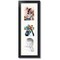 ArtToFrames Collage Photo Picture Frame with 3 - 5x7 inch Openings, Framed in Black with Over 62 Mat Color Options and Plexi Glass (CSM-3926-138)